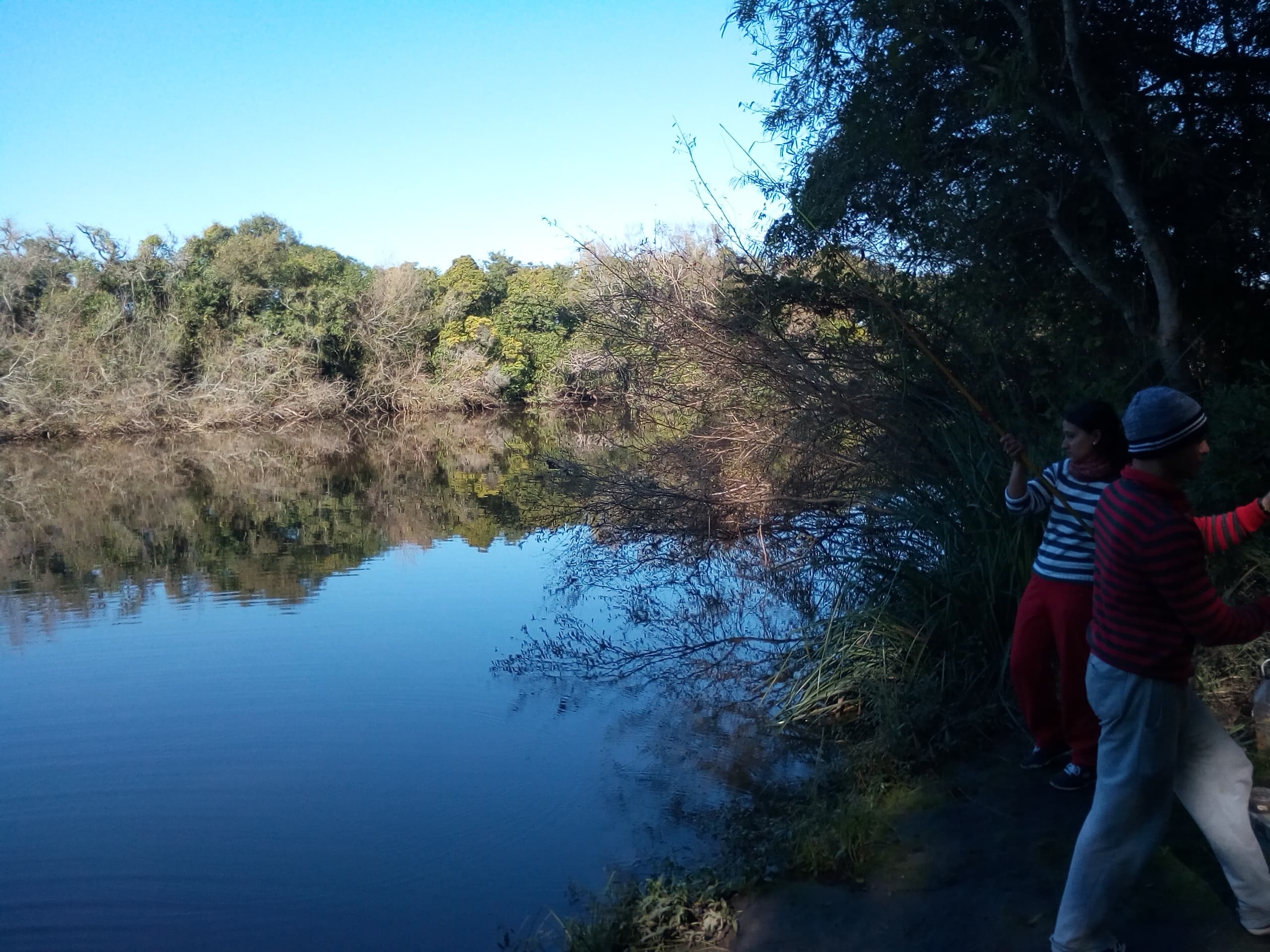 Canotaje en el Arroyo Sauce